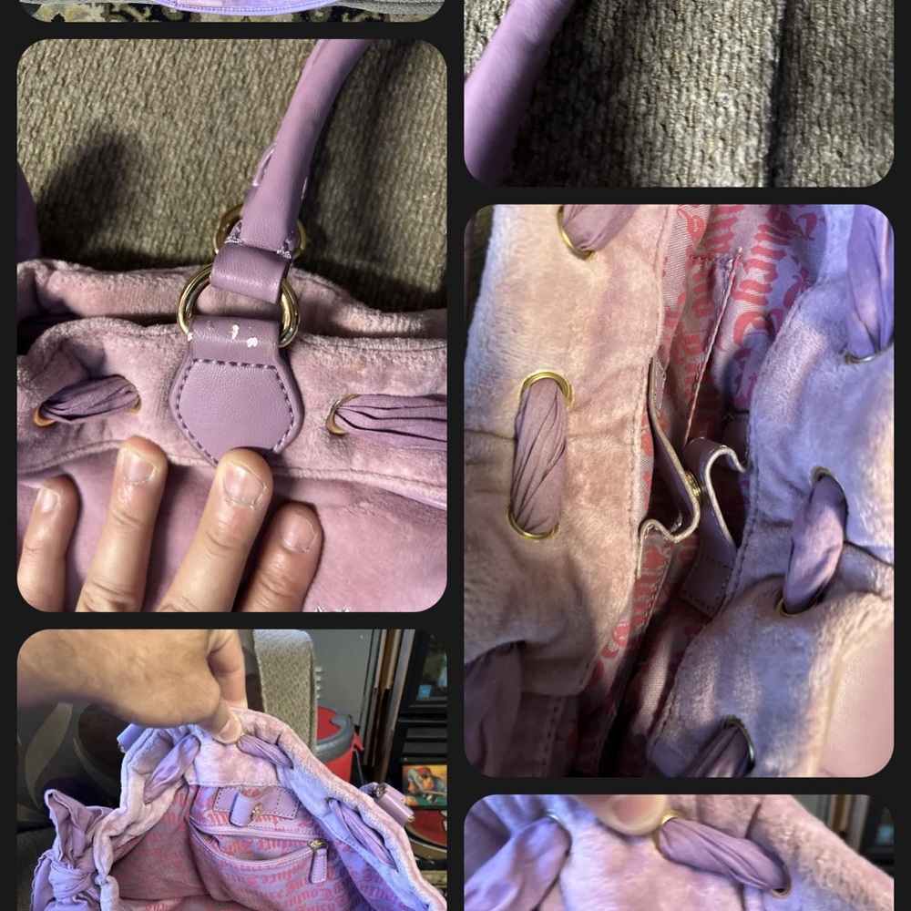 Vintage juicy couture purse, vintage and super cute please see pictures …